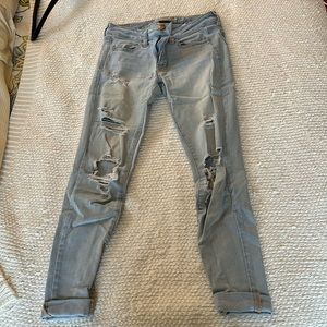 American Eagle light wash Jegging